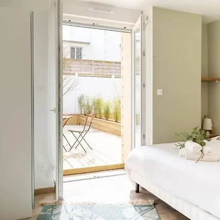 Apartamento Rare Penfret - Studio Neuf & Cosy Avec Terrasse / Proche Centre-ville Et Fac / Stationnement Gratuit / 100m Du Bus